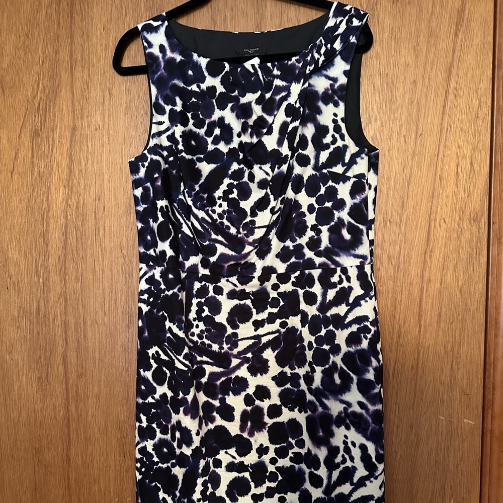 Watercolor Ann Taylor Dress